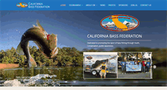 Desktop Screenshot of californiabass.org